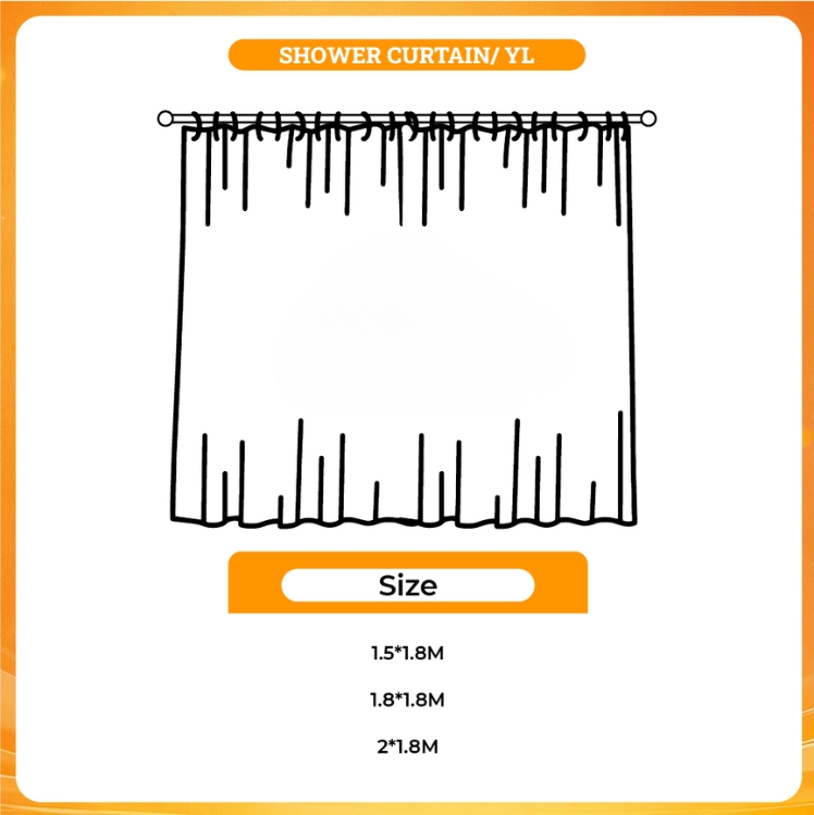 3D shower curtain - Max Verstappen Merch